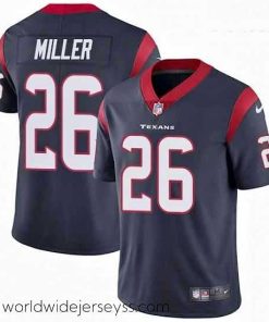 Marvelously styled Nike Houston Texans 26 Lamar Miller Limited Navy Blue Team Color Vapor Untouchable NFL Jersey