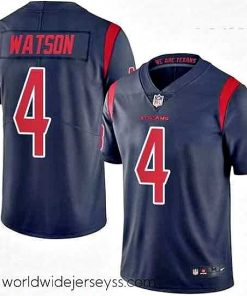 Marvelously styled Nike Houston Texans 4 Deshaun Watson Limited Navy Blue Rush Vapor Untouchable NFL Jersey