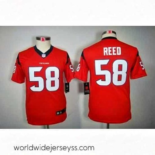 Marvelously styled Nike Houston Texans #58 Brooks Reed Red Color[Limited Jerseys]