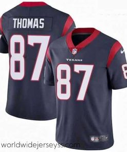 Exceptionally fashioned Nike Houston Texans 87 Demaryius Thomas Navy Blue Team Color Vapor Untouchable Limited Player NFL Jersey