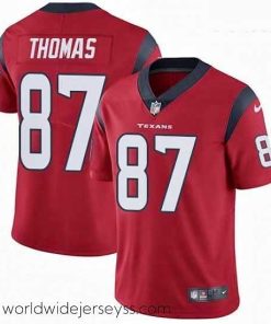 Exceptionally fashioned Nike Houston Texans 87 Demaryius Thomas Red Alternate Vapor Untouchable Limited Player NFL Jersey