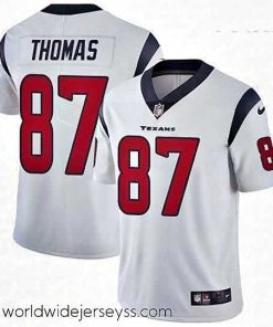 Finely crafted Nike Houston Texans 87 Demaryius Thomas White Vapor Untouchable Limited Player NFL Jersey