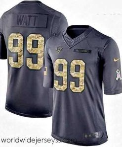 Exceptionally fashioned Nike Houston Texans 99 JJ Watt Limited Black 2016 Salute to Service NFL Jersey