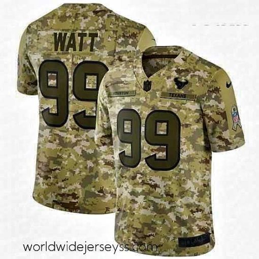 Marvelously styled Nike Houston Texans 99 JJ Watt Limited Camo 2018 Salute to Service NFL Jersey