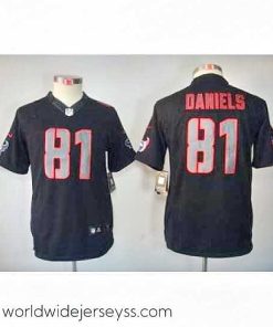 Exceptionally fashioned Nike NFL Houston Texans #81 Owen Daniels Black Jerseys(Impact Limited)