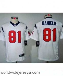 Finely crafted Nike NFL Houston Texans #81 Owen Daniels White Color[Limited Jerseys]