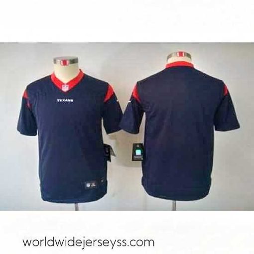Exquisitely designed Nike NFL Houston Texans Blank Blue Limited Jerseys