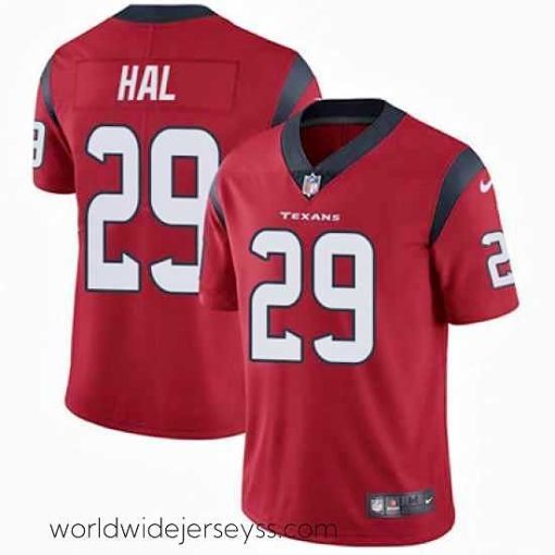 Superbly made Nike Texans #29 Andre Hal Red Alternate Stitched NFL Vapor Untouchable Limited Jersey