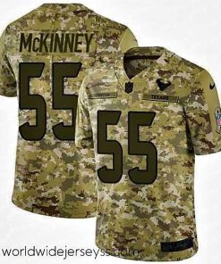 Marvelously styled Nike Texans 55 Benardrick McKinney Camo Stitched NFL Limited 2018 Salute to Service Jersey