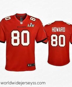 Exceptionally fashioned O.J. Howard Buccaneers Red Super Bowl Lv Game Jersey