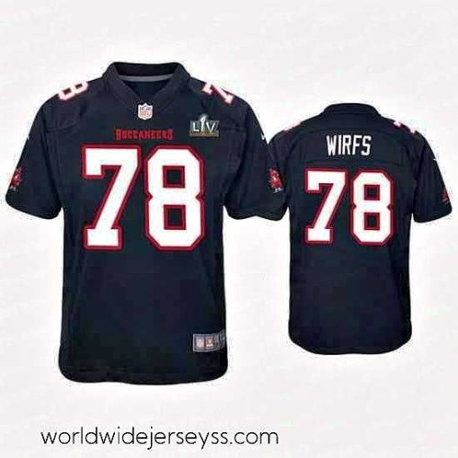 Finely crafted Tristan Wirfs Buccaneers Black Super Bowl Lv Game Fashion Jersey