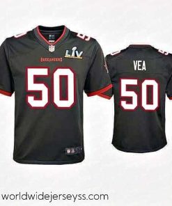 Exquisitely designed Vita Vea Buccaneers Pewter Super Bowl Lv Game Jersey
