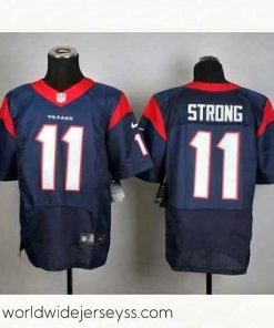 Exquisitely designed nike nfl jerseys houston texans 11 strong blue[Elite]