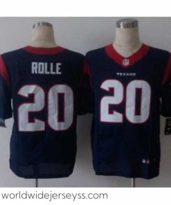 Exceptionally fashioned nike nfl jerseys houston texans 20 rolle blue[Elite][rolle]