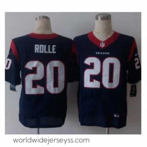 Exceptionally fashioned nike nfl jerseys houston texans 20 rolle blue[Elite][rolle]