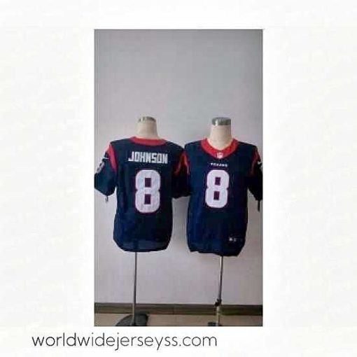 Exceptionally fashioned nike nfl jerseys houston texans 8 johnson blue[Elite][johnson]