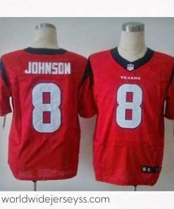 Marvelously styled nike nfl jerseys houston texans 8 johnson red[Elite][johnson]